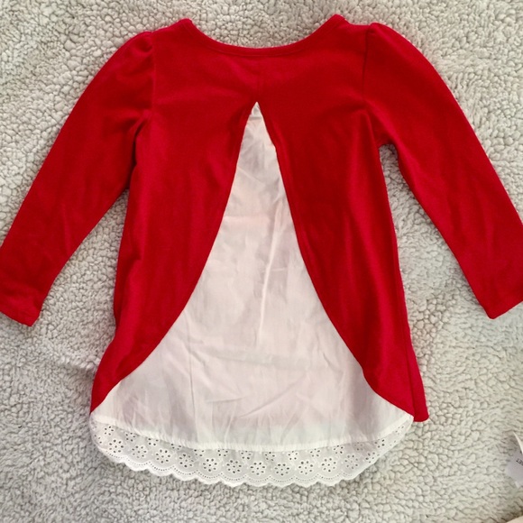 Christmas tree and eyelet lace outfit - Picture 4 of 6